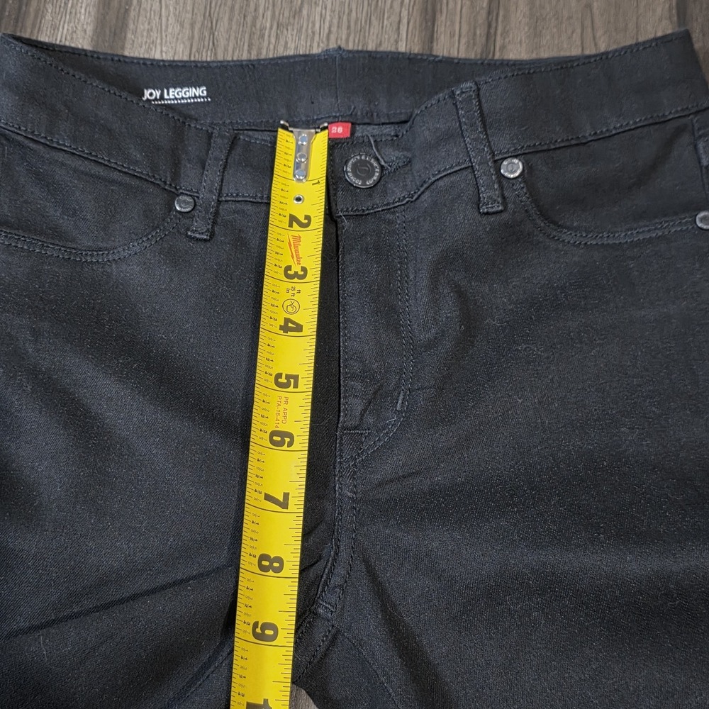 CJ by Cookie Johnson Joy Legging Black Stretch Pants USA Made Women Size 26 (6) - Picture 8 of 10